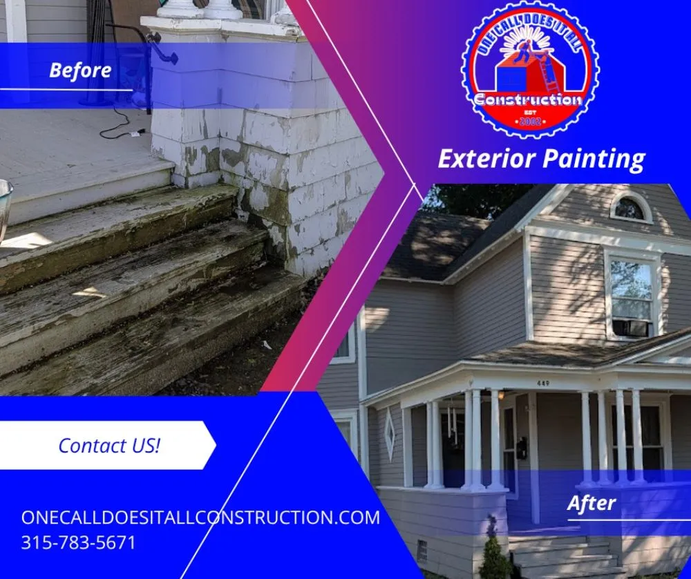 Slide of One Call does it all Construction