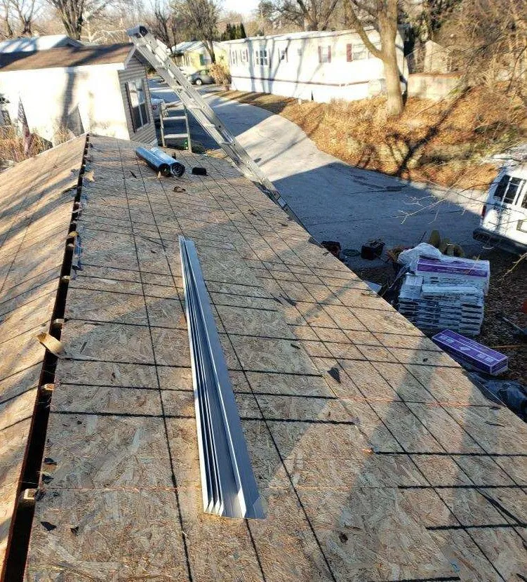 Slide of One Day Roofing