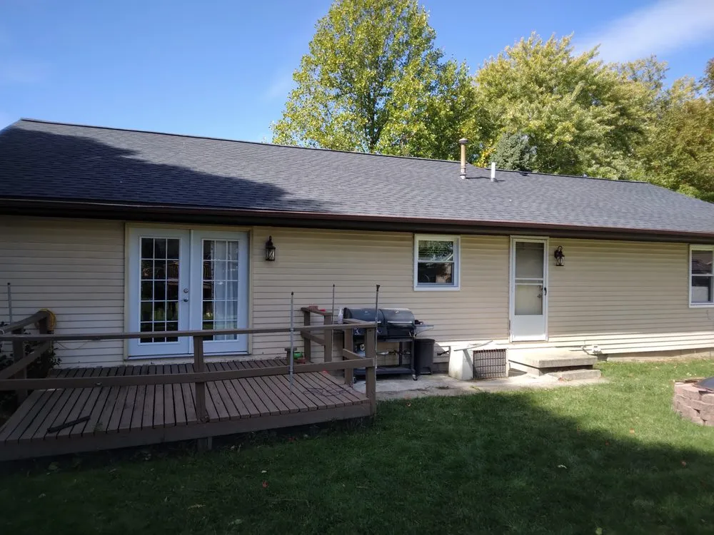 Slide of One Day Roofing