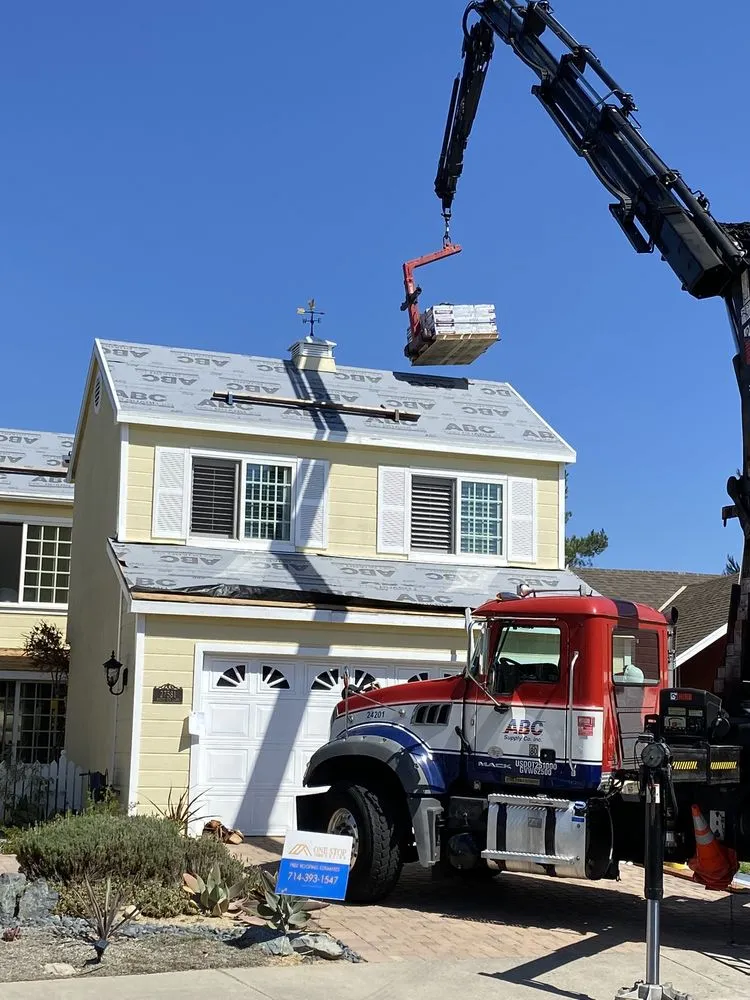 Slide of One Stop Roofing