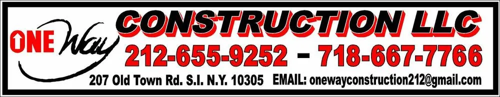 Slide of One Way Construction