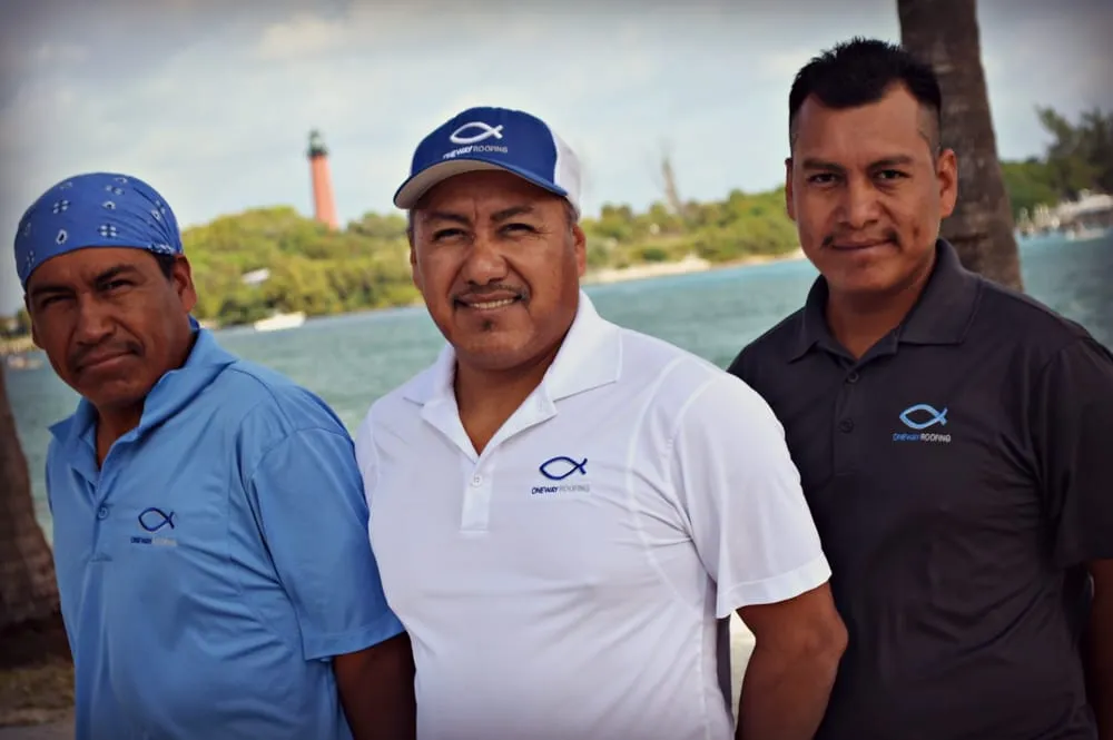 Slide of One Way Roofing