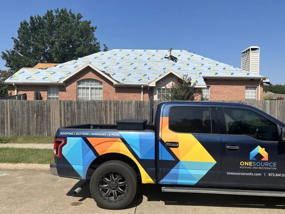 Slide of OneSource Roofing and Restoration