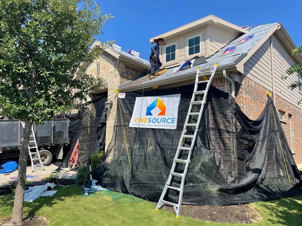 Slide of OneSource Roofing and Restoration