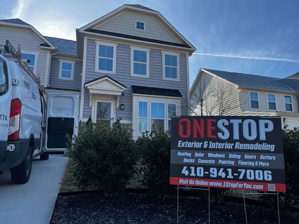 Professional shingle roofing service same-day service in Nottingham, MD by OneStop Exterior & Interior Remodeling