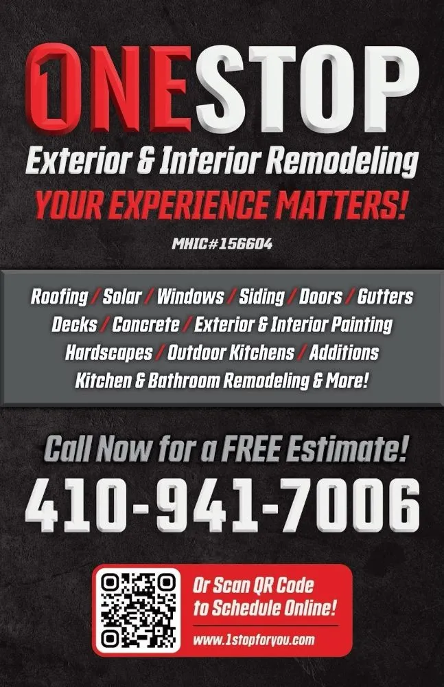Trusted shingle roofing service after storm damage across Nottingham, MD - OneStop Exterior & Interior Remodeling