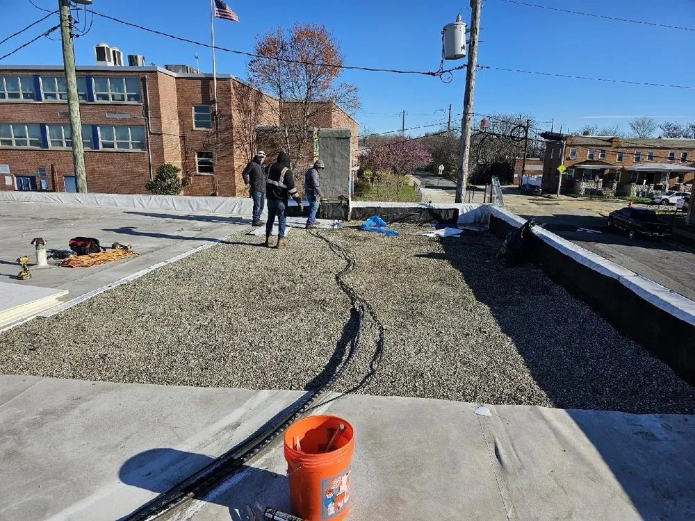 Emergency flat roof repair in Nottingham, MD - OneStop Exterior & Interior Remodeling
