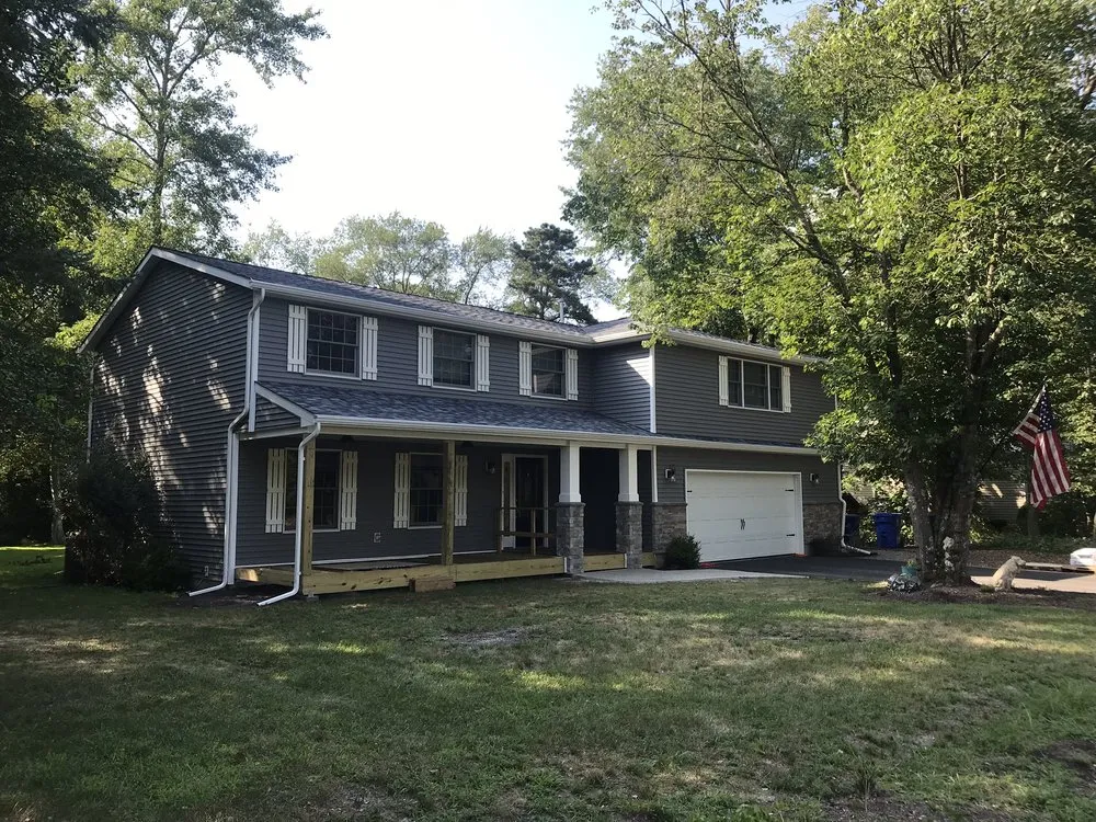 Local storm damage roof repair in Berlin Township, NJ by Only The Best Builder