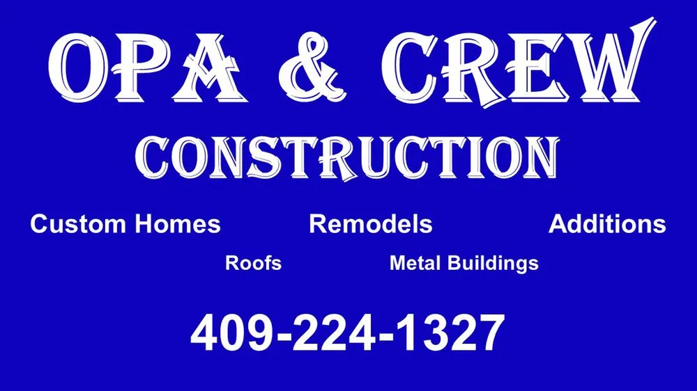 Slide of Opa & Crew Construction