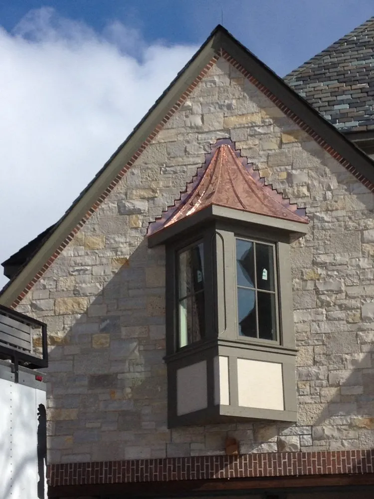 Slide of Optimal Copper Gutters & Roof