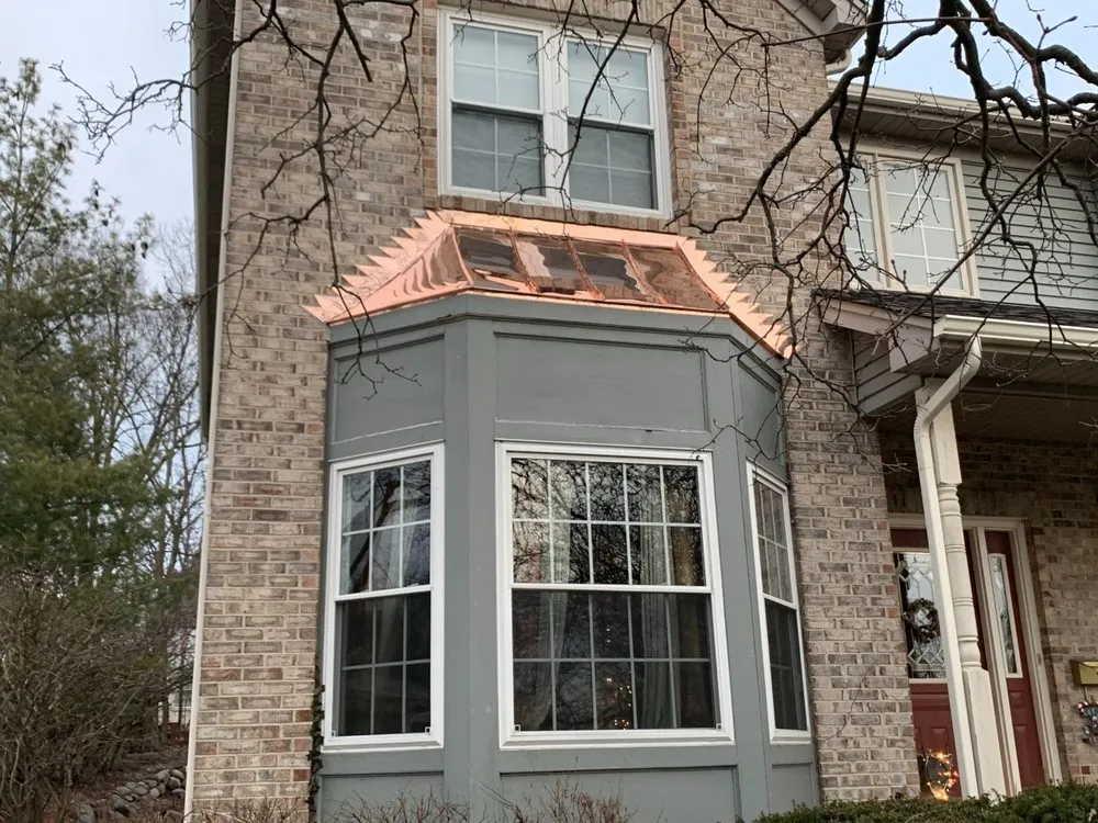 Slide of Optimal Copper Gutters & Roof