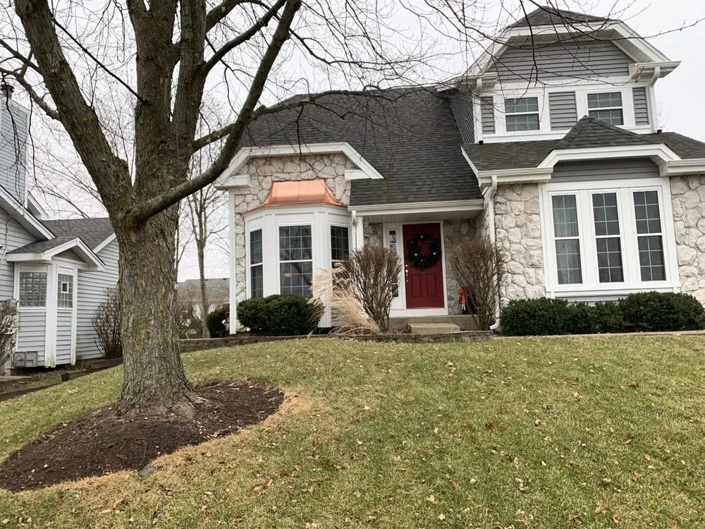 Slide of Optimal Copper Gutters & Roof