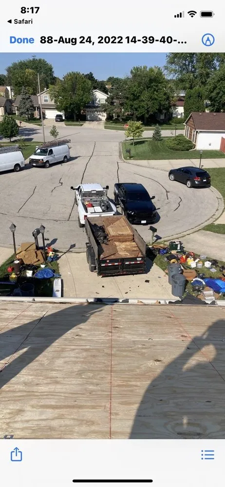 Slide of Optimal Solutions Roofing Construction