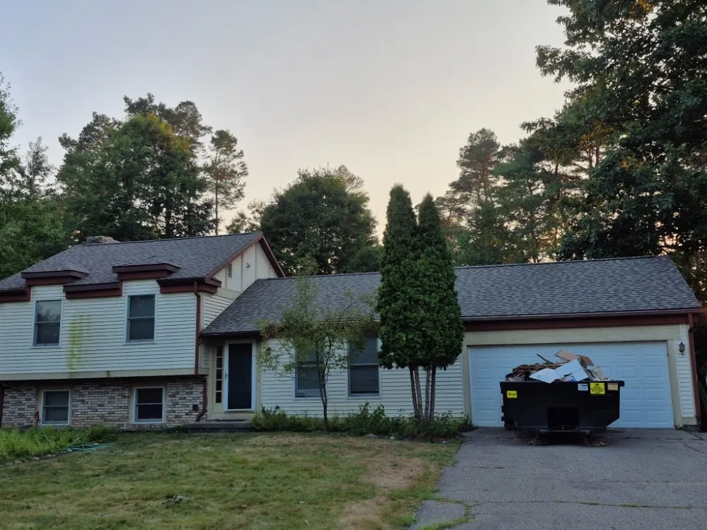 Expert roof leak repair in Buckley, MI by Optimum Roofing Solutions