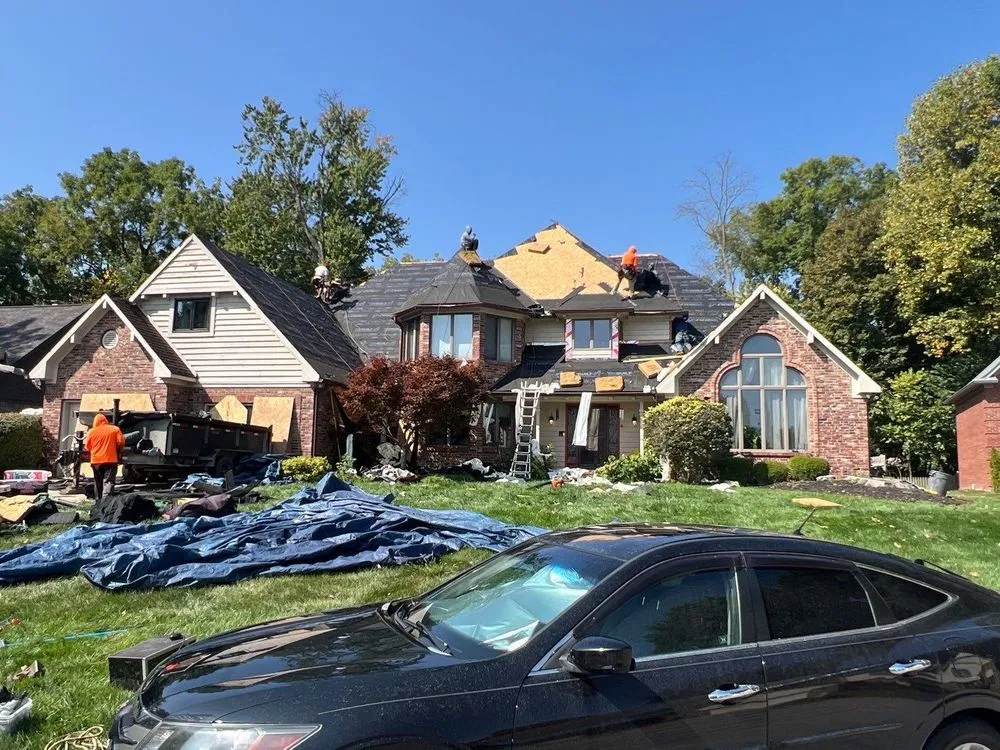 Reliable shingle roofing service for residential properties in Indianapolis city (balance), IN by Optimus Service and Solutions