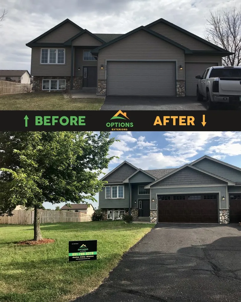 Slide of Options Exteriors