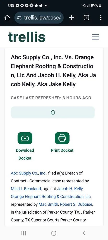 Slide of Orange Elephant Roofing & Solar