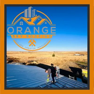 Orange Sky Roofing Logo
