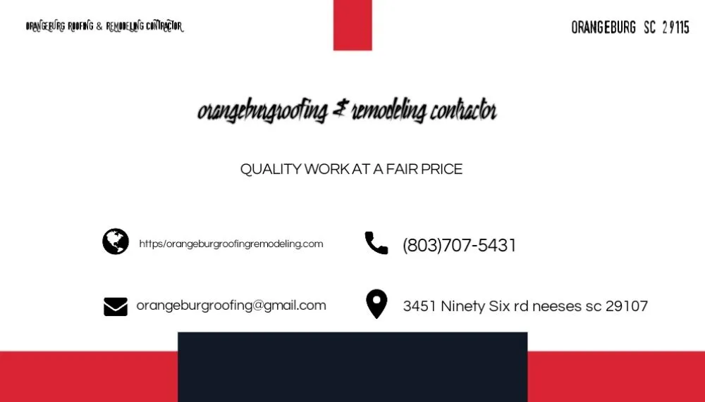 Local roof repair in Neeses, SC - Orangeburg  Roofing & Remodeling