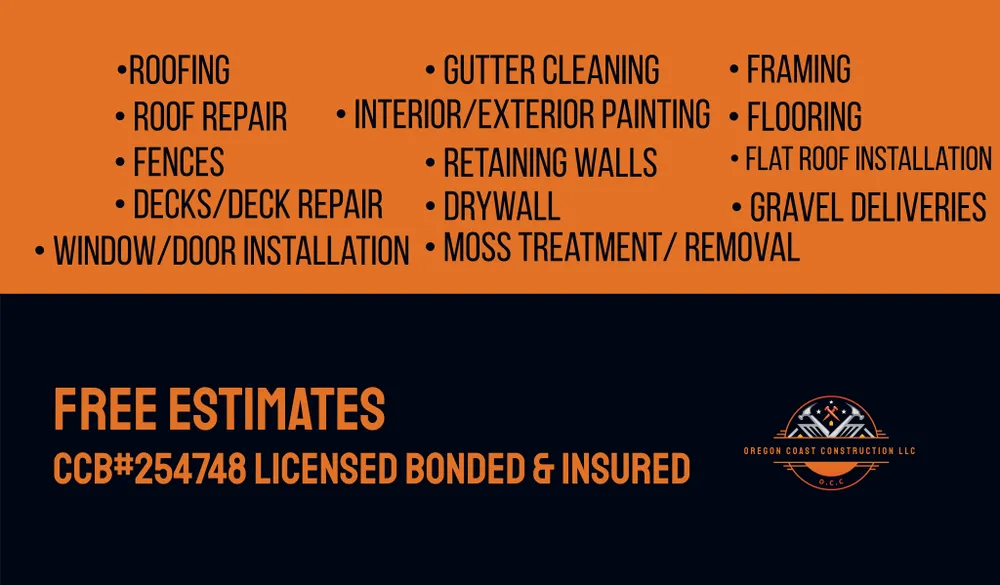 Slide of Oregon Coast Roofing & Construction