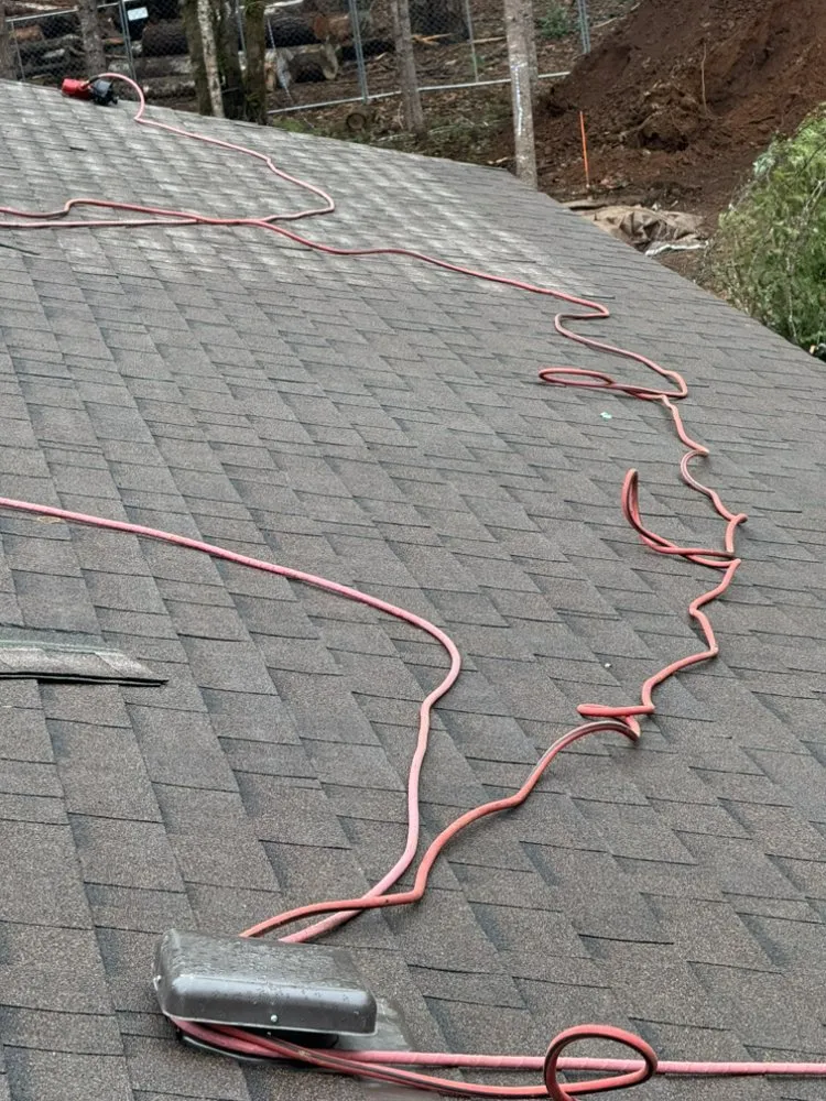 Slide of Oregon Gutter and Roof