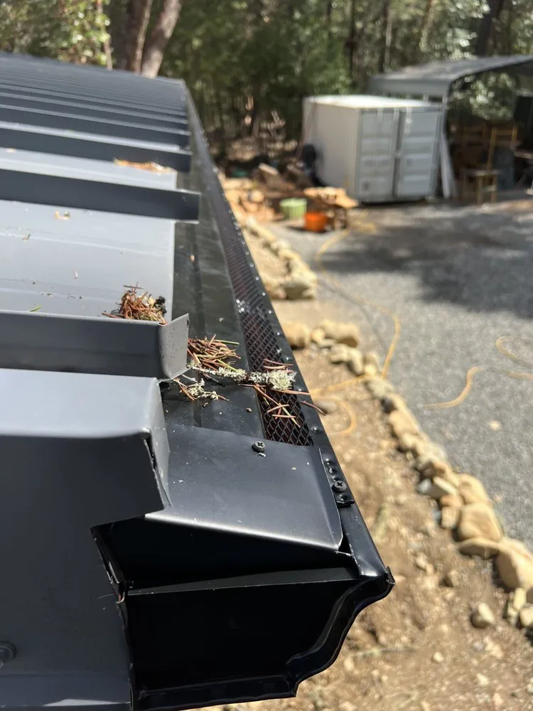 Slide of Oregon Gutter and Roof