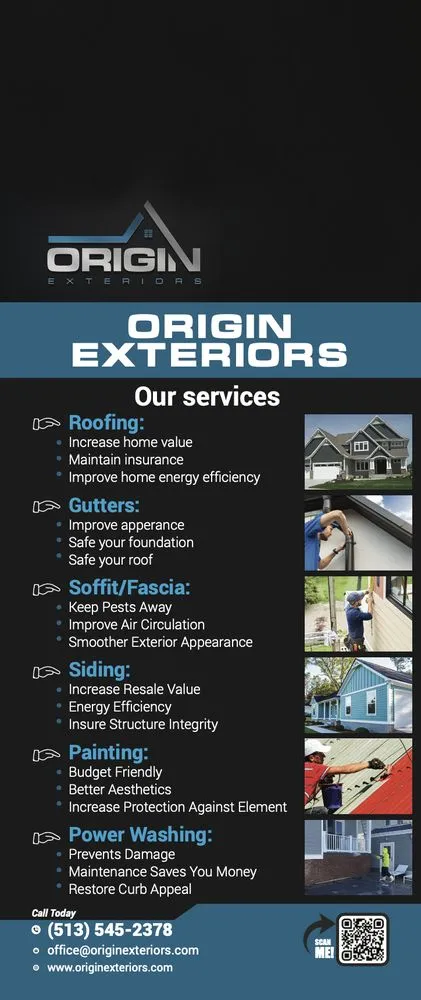 Slide of Origin Roofing and Exteriors