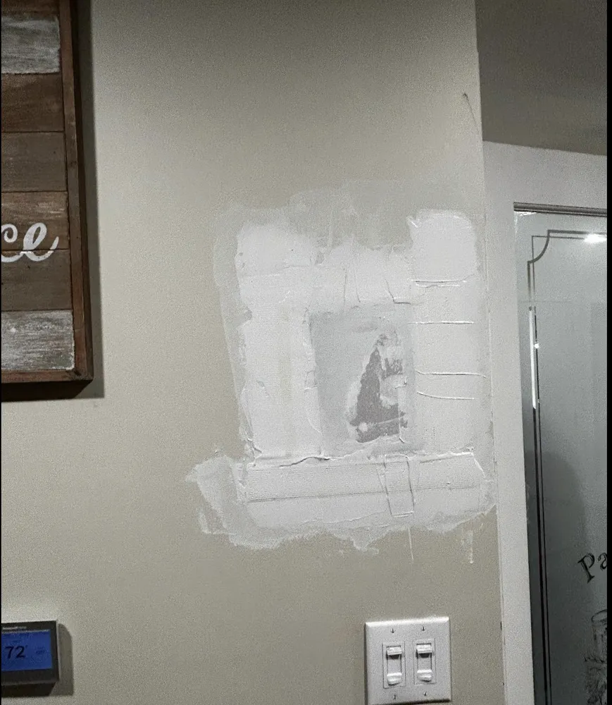 Slide of Ortiz Finish Work