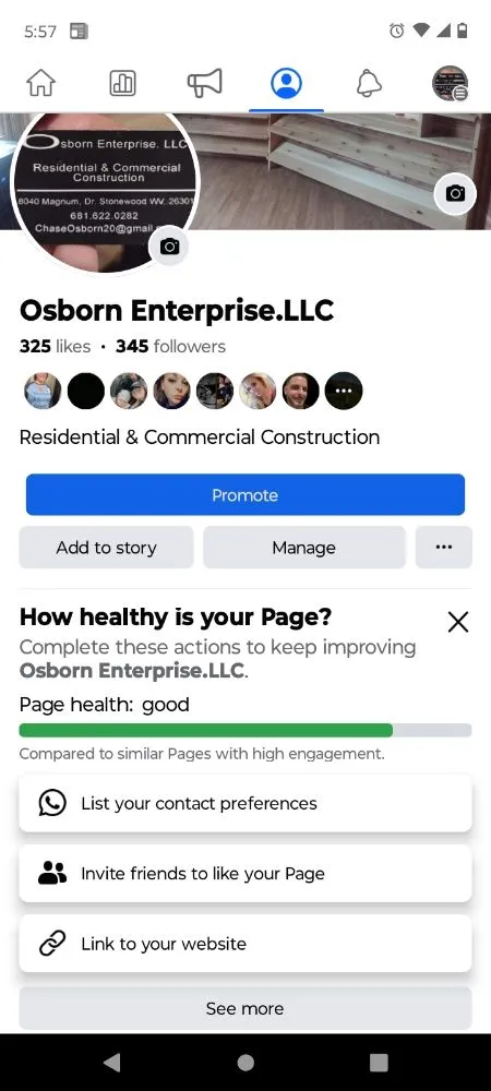 Slide of Osborn Enterprise