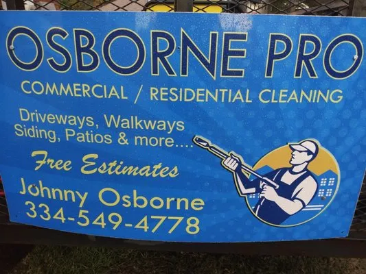 Osborne Pro Commercial & Residential Cleaning Logo