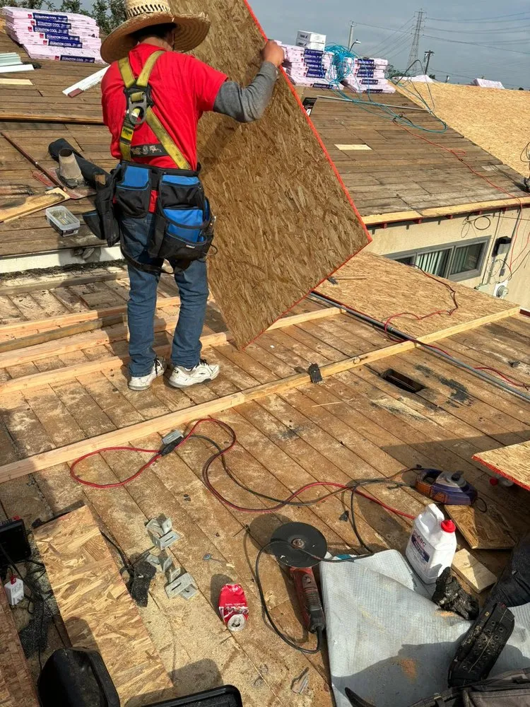 Reliable roof repair in Devore Heights, CA by Oscar & Rosa
