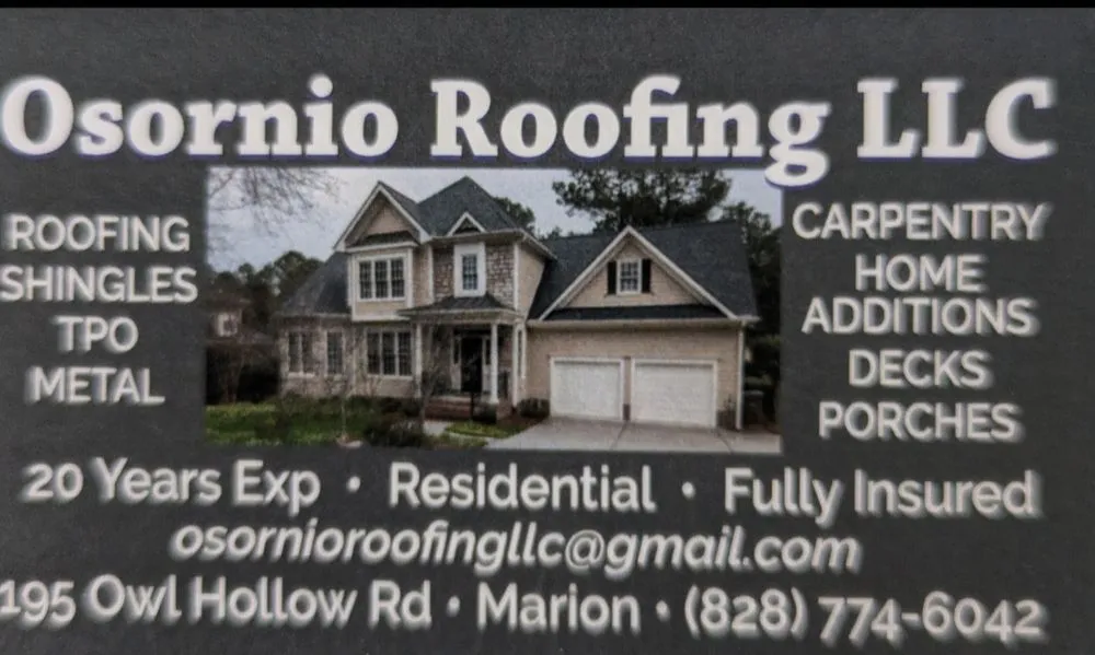 Slide of Osornio Roofing