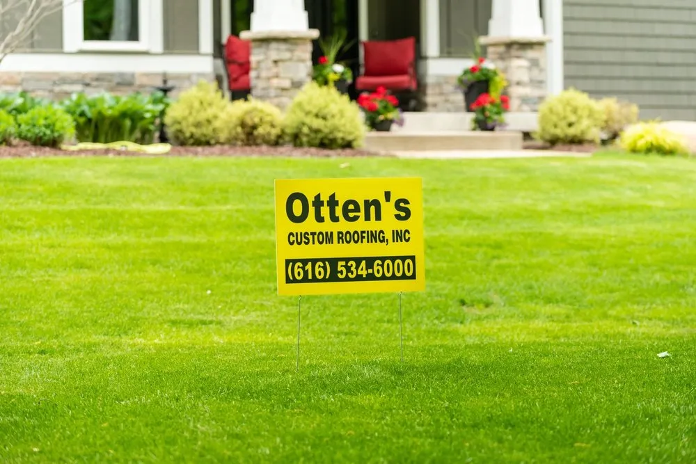 Slide of Otten's Custom Roofing