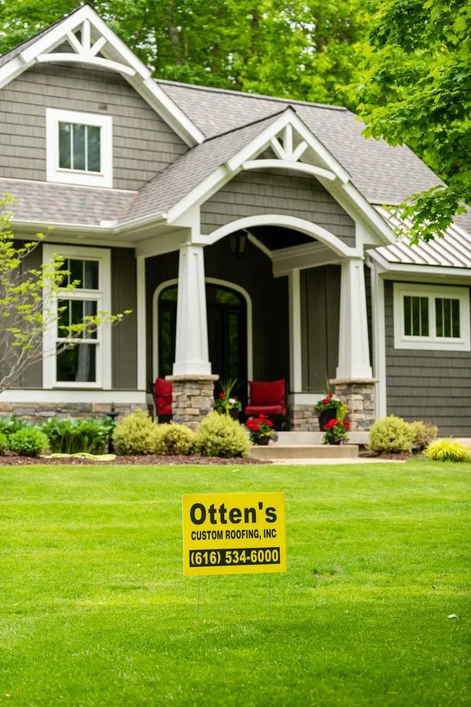Slide of Otten's Custom Roofing