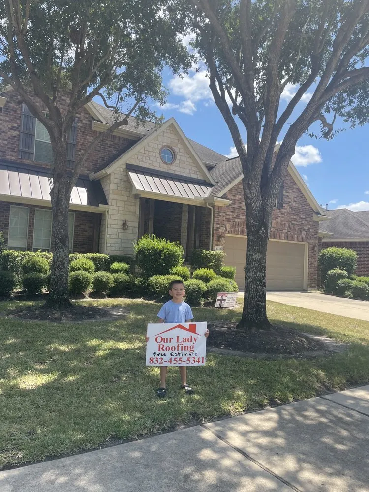 Top-rated shingle roofing service experts serving Alief, TX - Our Lady Roofing Construction
