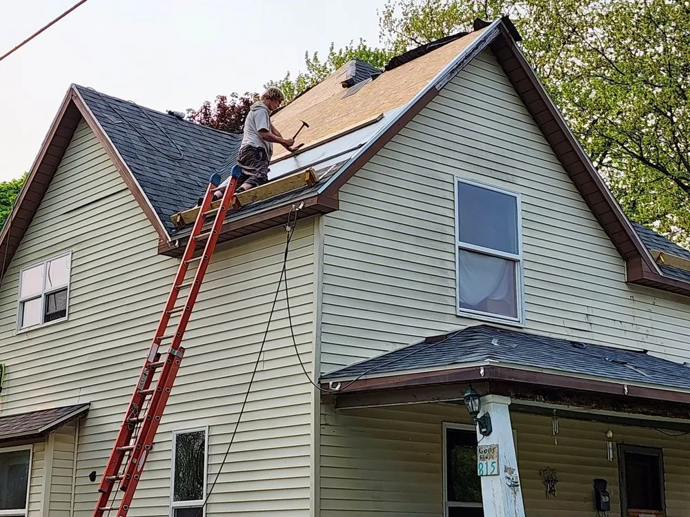 Top-rated storm damage roof repair experts serving Gowen, MI - Out & About Roofing
