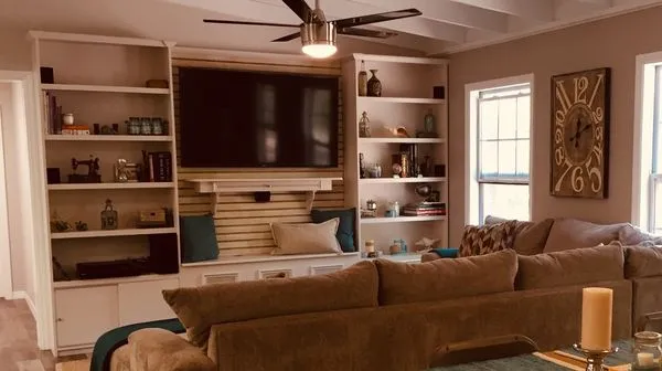 Out of the Woods Home Improvement Logo