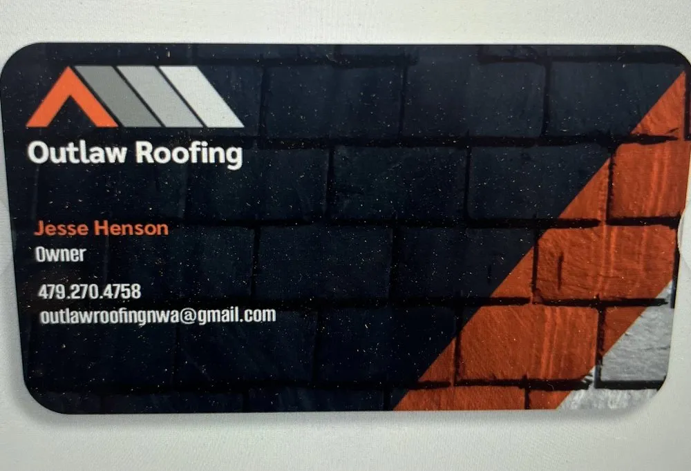 Slide of Outlaw Roofing