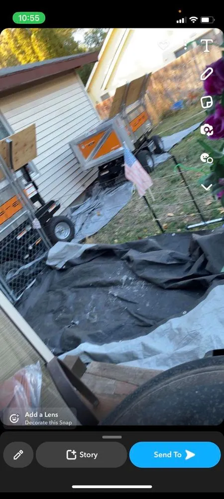 Slide of Outlaw Roofing