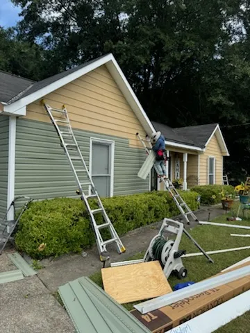 Slide of O&V Roofing