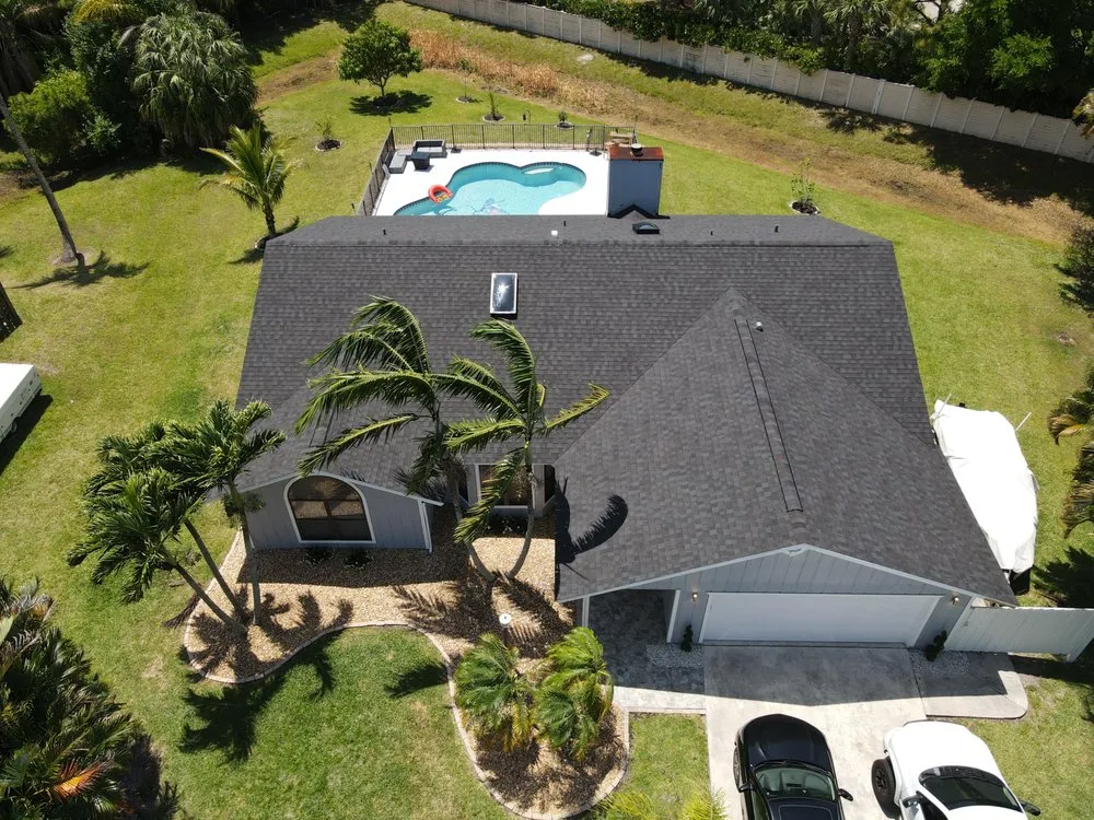 Slide of Over the Top Roof Repair