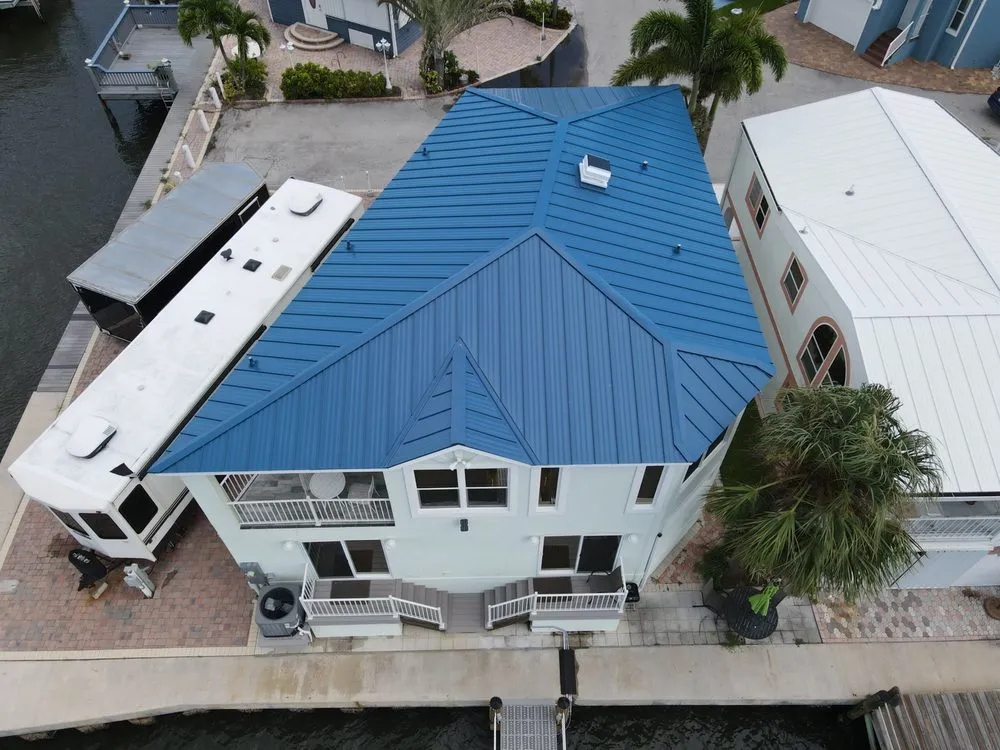 Slide of Over the Top Roof Repair