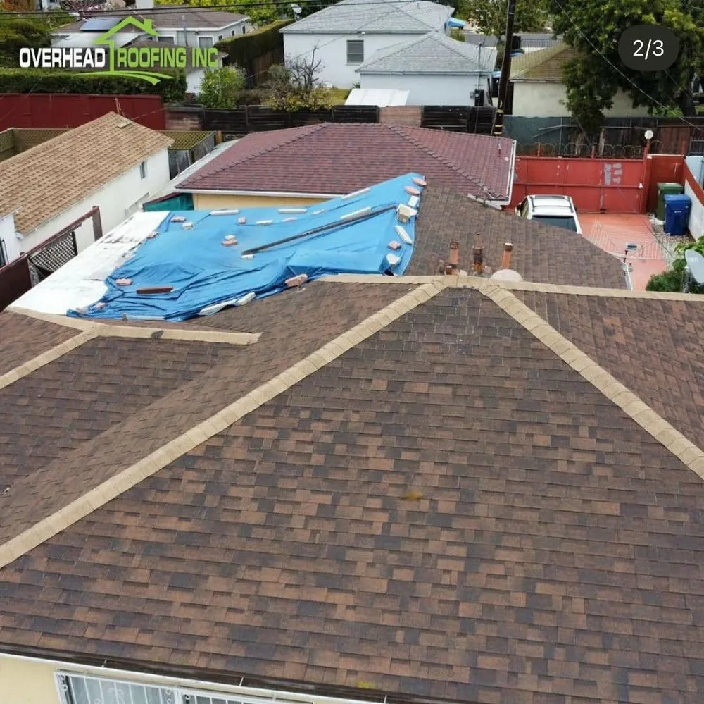 Slide of Overhead Roofing