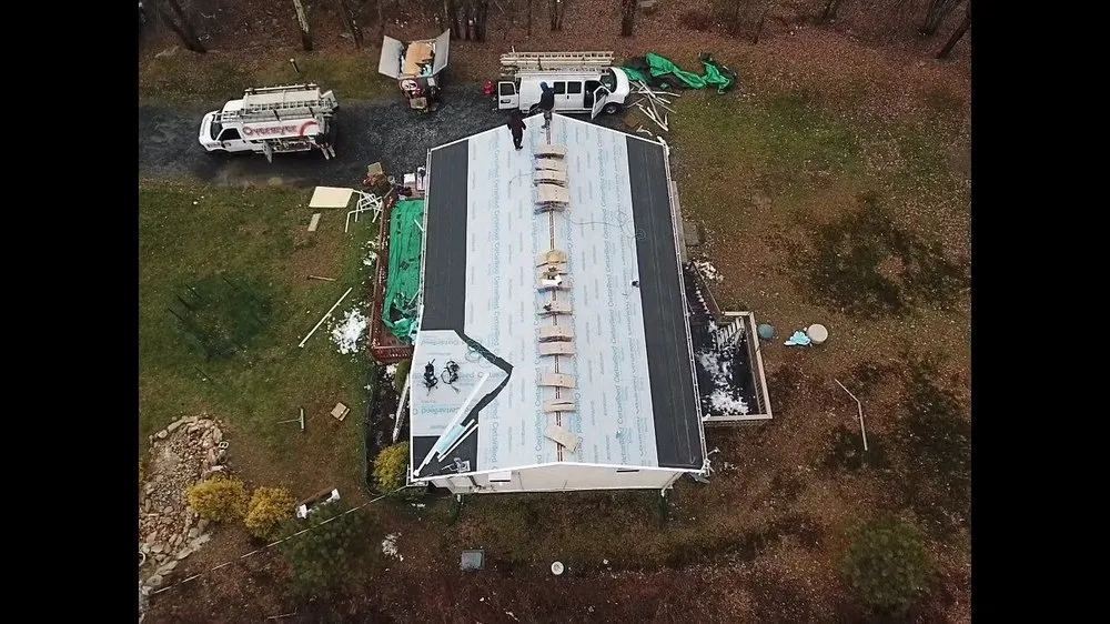 Slide of Overmyer Roofing