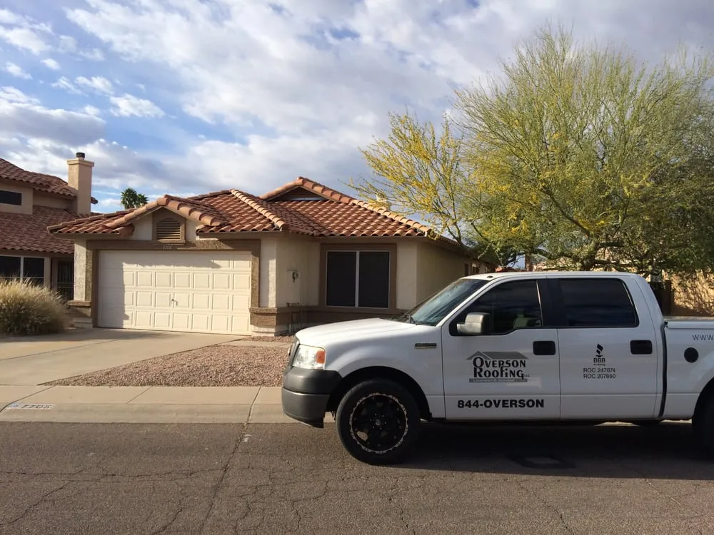 Slide of Overson Roofing