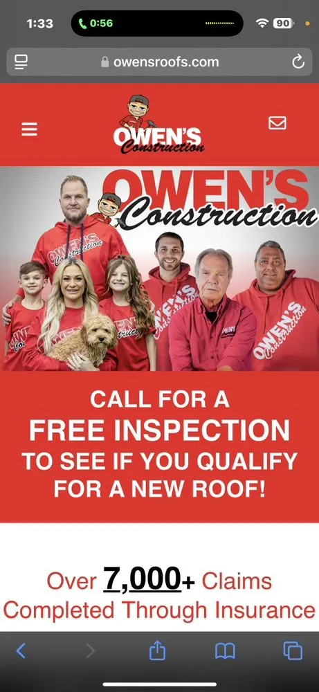 Slide of Owen's Construction