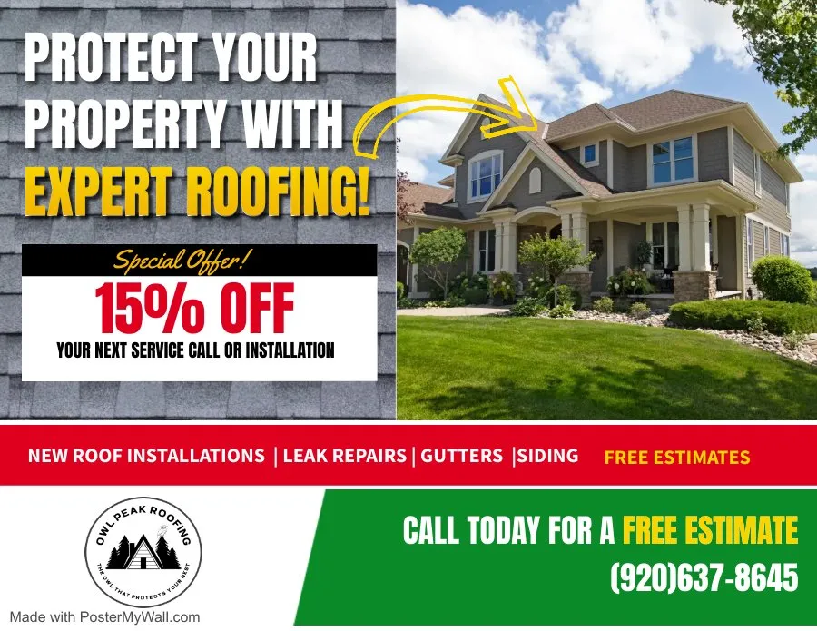 Slide of Owl Peak Roofing