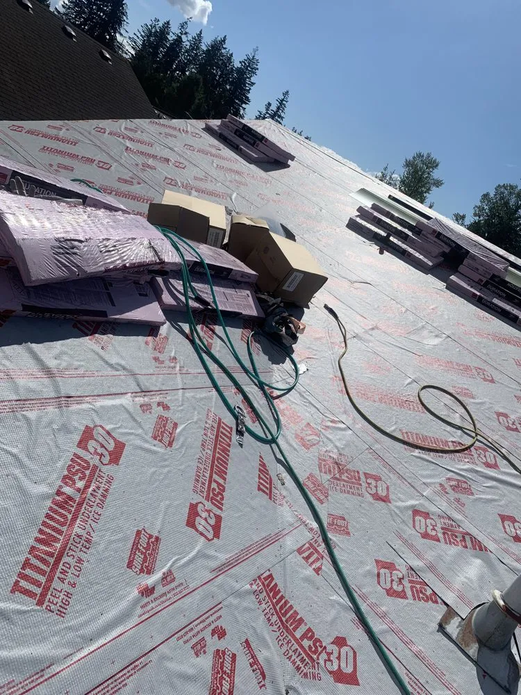 Slide of Owners roofing