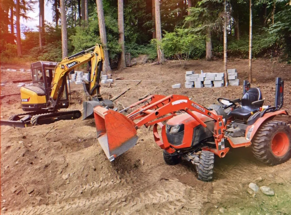 Slide of Oxen Construction