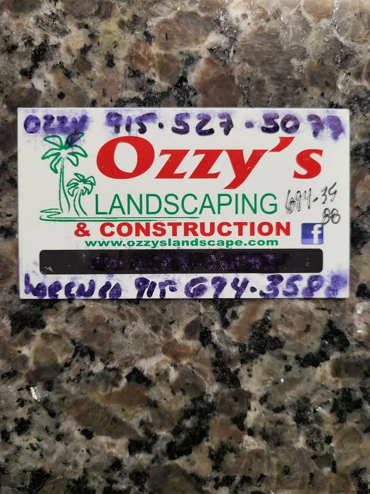 Slide of Ozzy's Landscaping & Construction